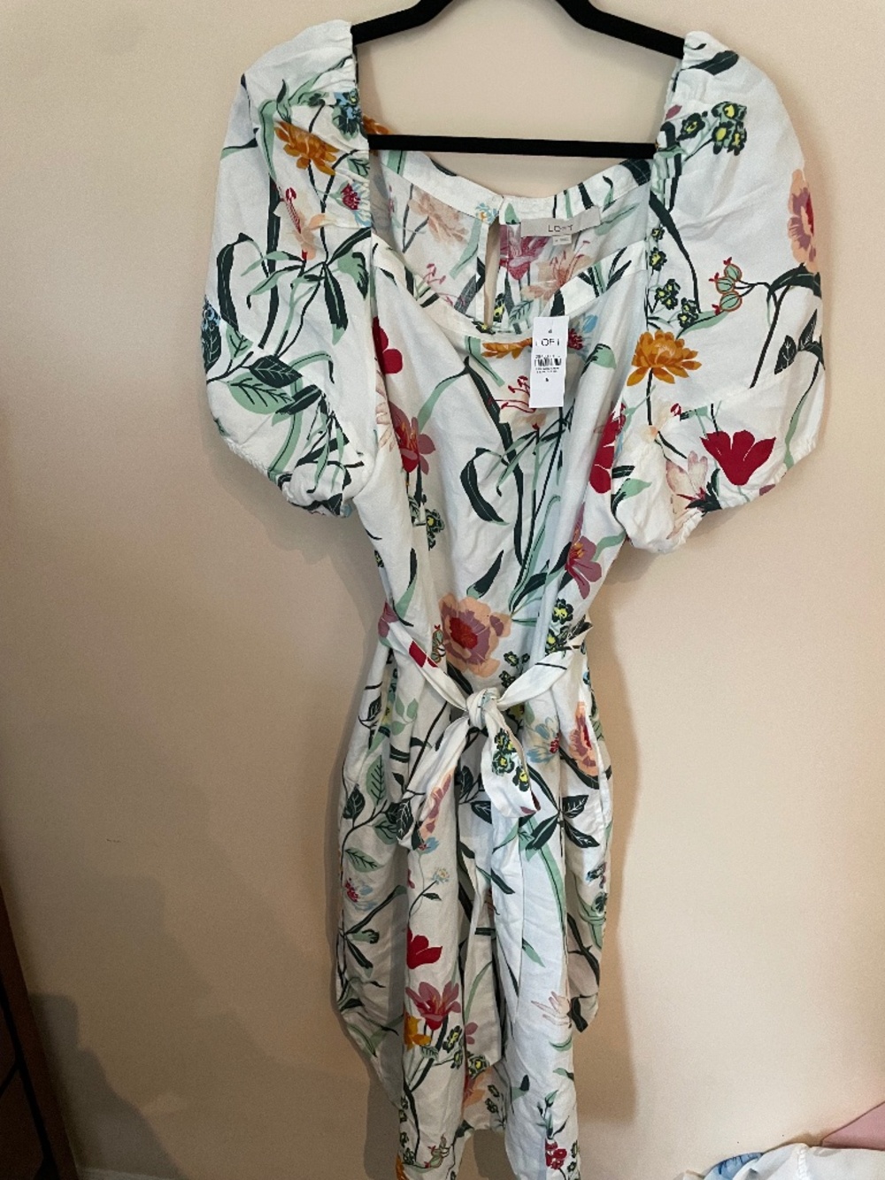 Loft floral dress- size 18